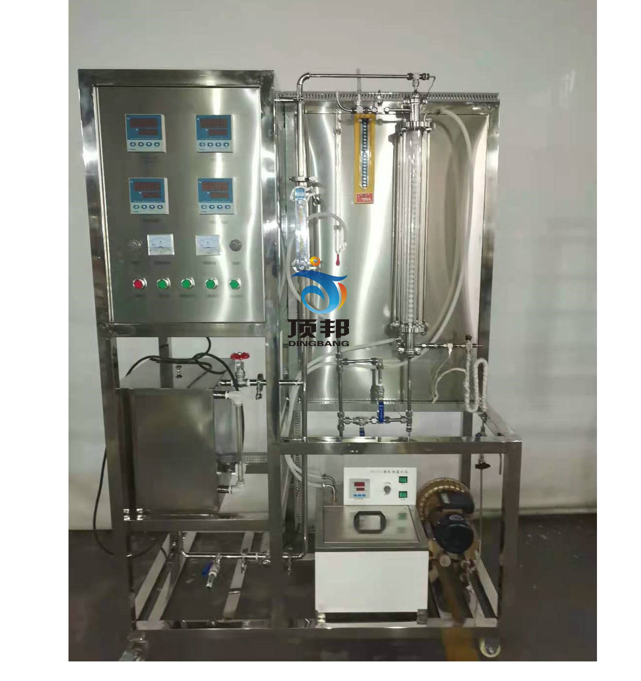 圓盤塔二氧化碳吸收液膜傳質系數測定裝置